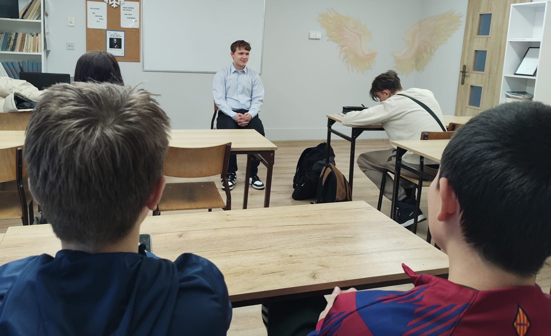 Spotkanie z Koordynatorem Starosty Człuchowskiego ds. młodzieży